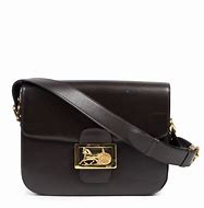 Image result for Celine Brown Leather Shoulder Bag