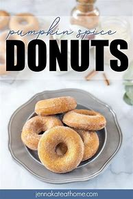 Image result for Pumpkin Spice Donuts