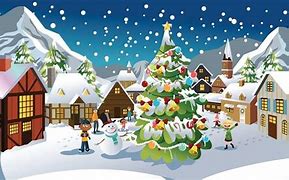 Image result for Christmas Wallpaper Cartoon