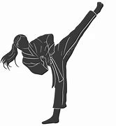 Image result for Taekwondo Silhouette