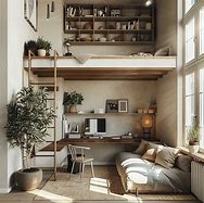 Image result for Loft Bed in Small Space