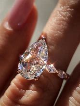 Image result for Ultra Thin Pear-Shaped Engagement Ring