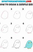 Image result for How Do You Draw a Bird