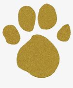 Image result for Gold Paw Print Free