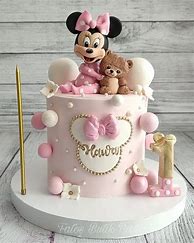 Image result for DIY Minnie Mouse Cake