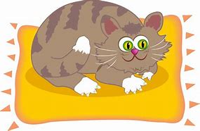 Image result for Clip Art of a Fat Cat