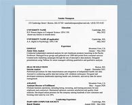 Image result for Harvard Resume Template Word Document