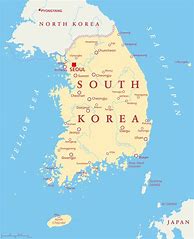 Image result for Korea Travel Map