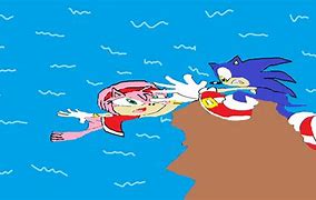 Image result for Super sonic Saves Amy