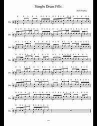 Image result for Drum Fills Sheet Music