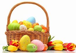 Image result for Basket of Easter Eggs