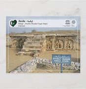 Image result for Double Headed Eagle Stupa at Taxila