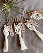 Image result for How to Make Macrame Keychains