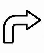 Image result for Right Turn Arrow Sign