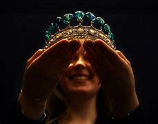 Image result for Emerald and Diamond Tiara