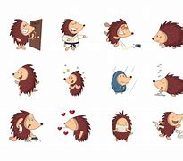 Image result for Hedgehog Emoji