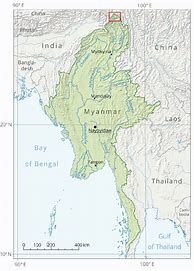 Image result for Rivers in Myanmar Map