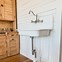 Image result for Kitchen Farmhouse Sink Wall Mount Faucet