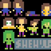 Image result for Pixel Art Grid She-Hulk