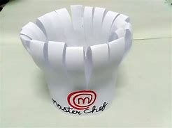 Image result for Oragami Paper Chef Hat