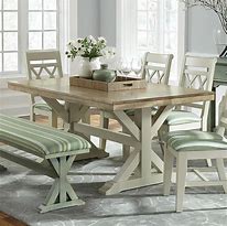 Image result for Trestle Dining Table