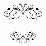 Image result for Fancy Floral Design Clip Art