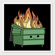 Image result for Dumpster Fire Banner