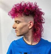 Image result for Curly Mullet Men