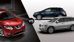 Image result for Nissan Rogue vs Pathfinder