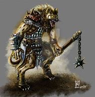 Image result for Gnoll Shadow Monk