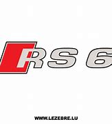 Image result for Audi RS6 Logo.png