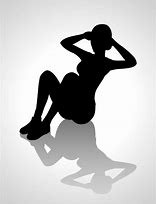 Image result for Sit Up Clip Art