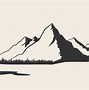 Image result for Folded Mountain Range Drawing