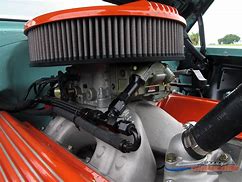 Image result for 56 Chevy Engine Compartment