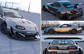 Image result for Toyota Supra MK4 Widebody Kit Purple