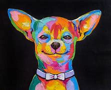 Image result for Cute Dog Paintings