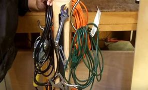 Image result for Wooden Extension Cord Organizer