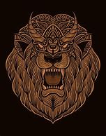 Image result for Lion Head Engraving