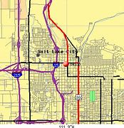 Image result for Salt Lake Zip Code Map