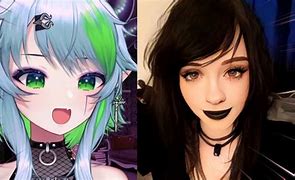 Image result for Vtuber Real Face