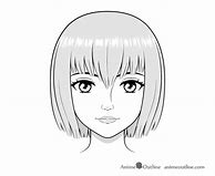 Image result for Anime Girl Face 2D Unrealistic