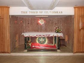 Image result for St. Thomas Tomb