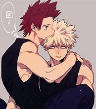 Image result for Bakugou X Kirishima in Bed