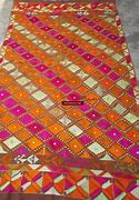 Image result for Phulkari Indian Shawl