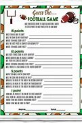 Image result for Football Party Games