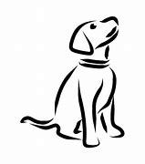 Image result for Dog Sign Language Line Drawing