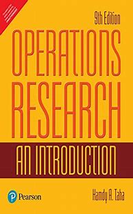 Image result for Operations Research Hamdy Taha