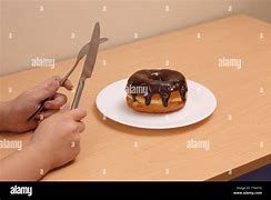 Image result for Person Eating Donut