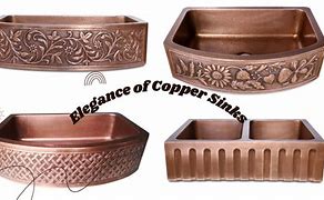 Image result for Kitchen Copper Sink Look