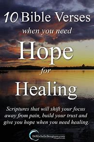 Image result for Bible Verses Hope and Healing